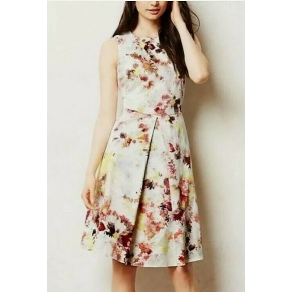 Anthropologie Hunter Bell Kukka Tea Dress - Picture 1 of 10